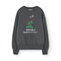 【The Animals Observatory】BEAR KID SWEATSHIT/dark grey