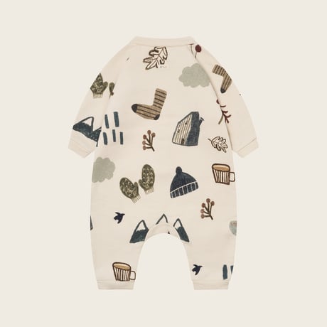 【organic zoo】Cosy Wild Onesie Undyed