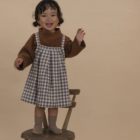 【organic zoo】Shoreline Gingham Tribe Skirt