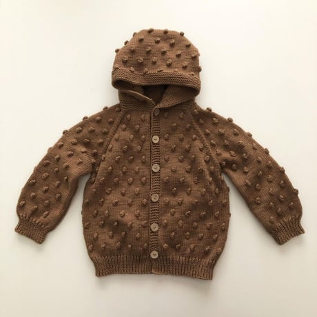 予約【babytoly 】 popcorn hoodie /confetti