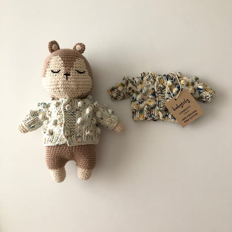 予約【babytoly】Squirrel doll🐿