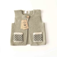 予約【babytoly】folk vest