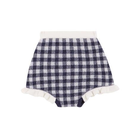 【birinit】Navy gingham bloomer