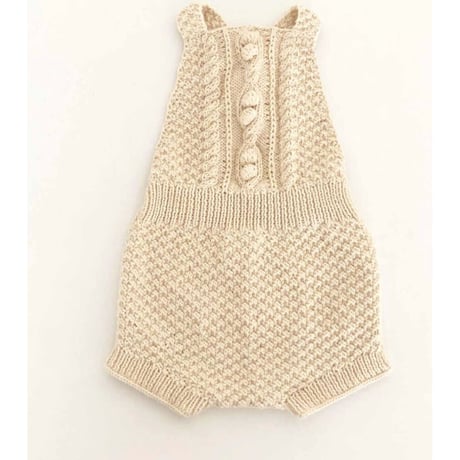 予約【babytoly 】cabel popcorn romper