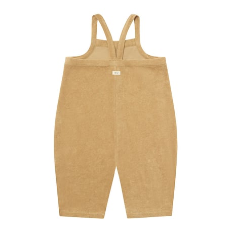 【organic zoo】Wheat Terry Cropped Dungarees