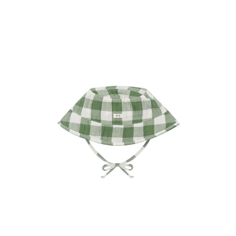 【organic zoo】Dill Gingham Bucket Sun Hat