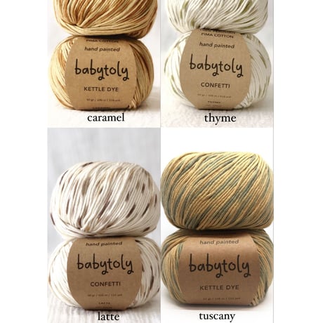 予約【babytoly 】 blossom popcorn bonnet/confetti