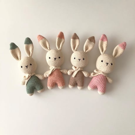 予約【babytoly】Crochet Toy Little Bunny