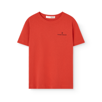 【The Animals Observatory】ROOSTER KID T-SHIRT Red
