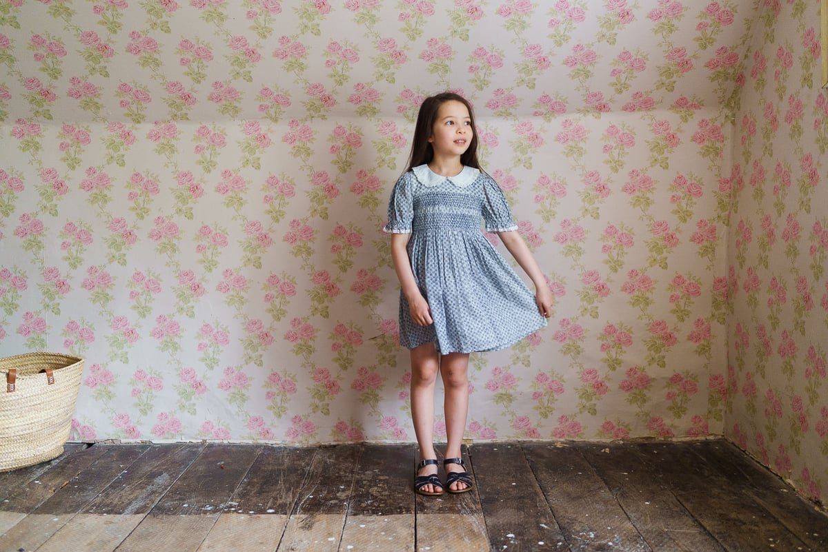 Little Cotton Clothes】Lulu Smocked Dress - Ten