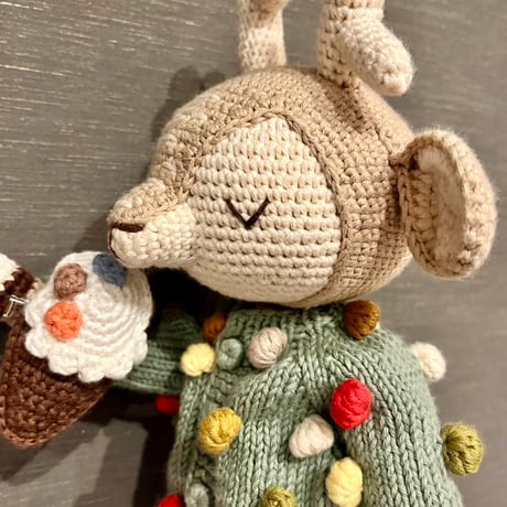 【babytoly 】 crochet clip/ice cream