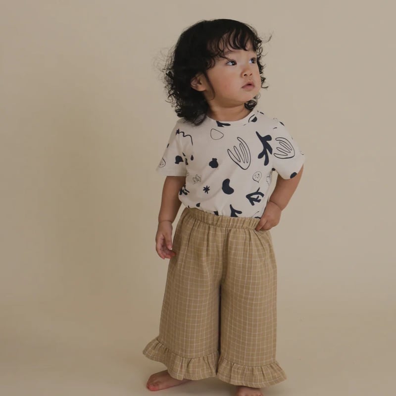 【新品未使用】organic zoo Capri Classic T 1-2y Capri Undyed Cotton Classic T-Shirt | Organic Zoo