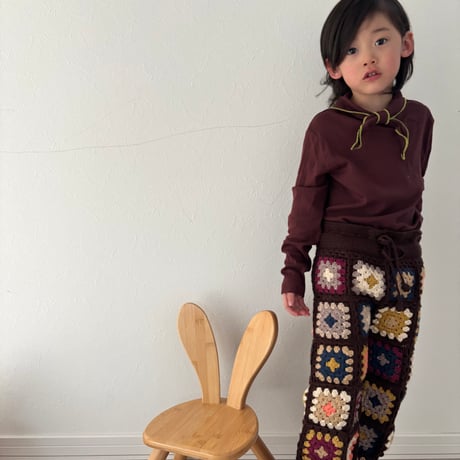 【babytoly 】 CROCHET PANTS/natural