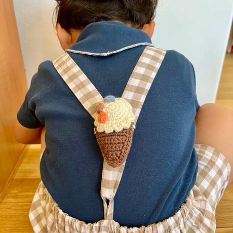 【babytoly 】 crochet clip/ice cream