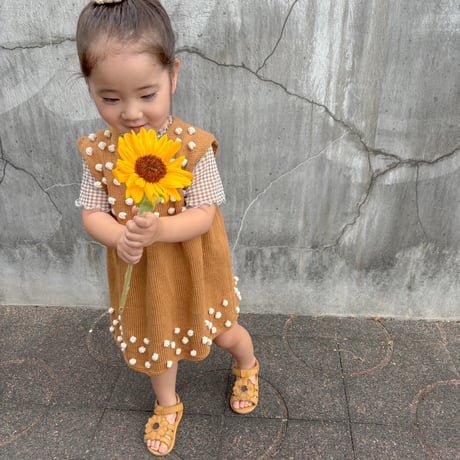 予約【babytoly】popcorn dress