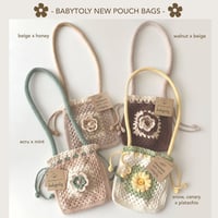 予約【babytoly×lana】blossom flower bag