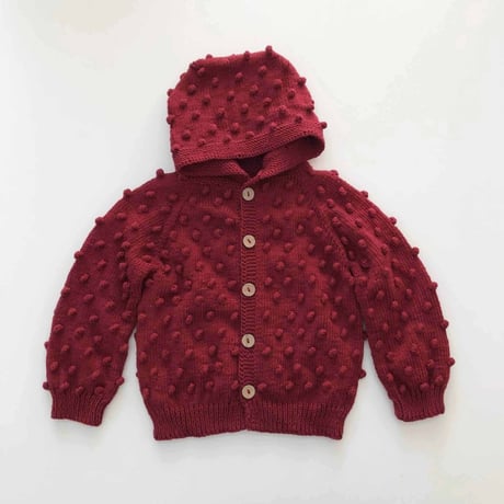 予約【babytoly 】 popcorn hoodie /confetti