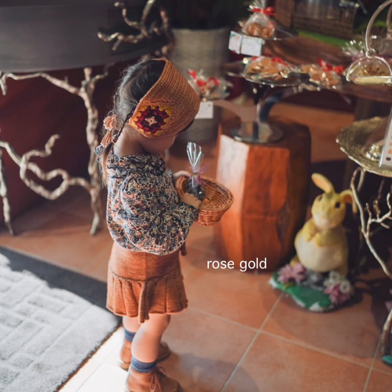 misha and puff ロンギース　rose gold Misha and Puff Rose Gold Original Popcorn Sweater – Ladida