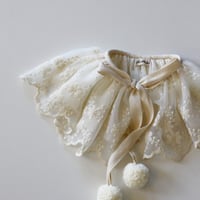 【kruhitkalove】Party cape / Whitebeige