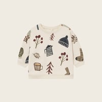 organic zoo】Milk Sweatshirt Undyed | lana