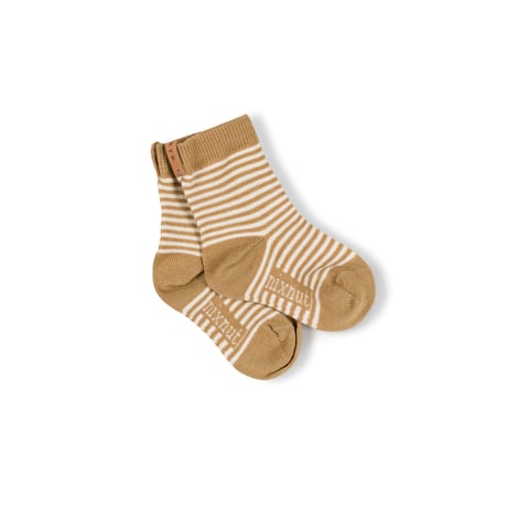 【nixnut】Stripe Socks/Biscuit Stripe