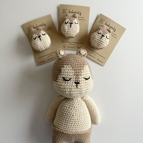【babytoly 】 HAIR CLIP/squirrel
