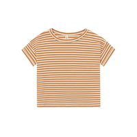 【organic zoo】Copper Stripes Boxy T-Shirt