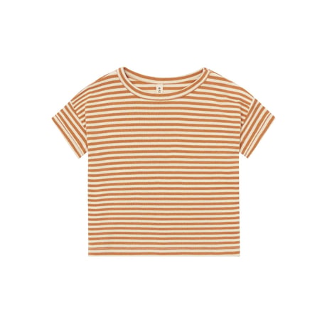 【organic zoo】Copper Stripes Boxy T-Shirt