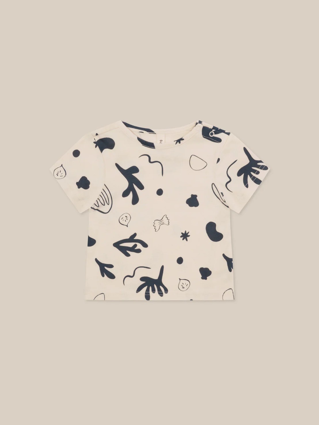【新品未使用】organic zoo Capri Classic T 1-2y organic zoo】Capri Undyed Cotton Classic T-Shir