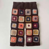 【babytoly 】 CROCHET PANTS/dark brown