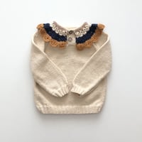 予約【babytoly】CAMILLE COLLAR sweater