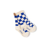 【nixnut】Checkered Socks/Azul