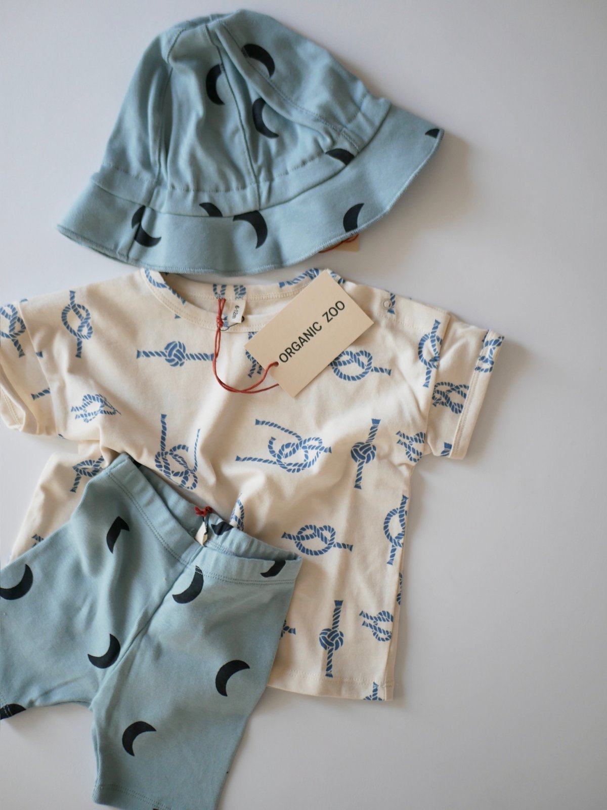 organic zoo】Sailor Knots Boxy T-Shirt | lana