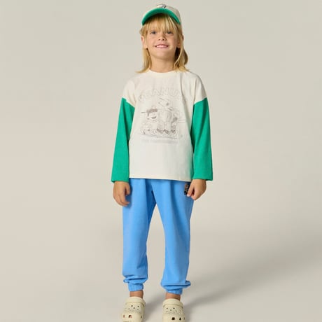 【the campamento】PEANUTS LONG SLEEVES BABY TSHIRT