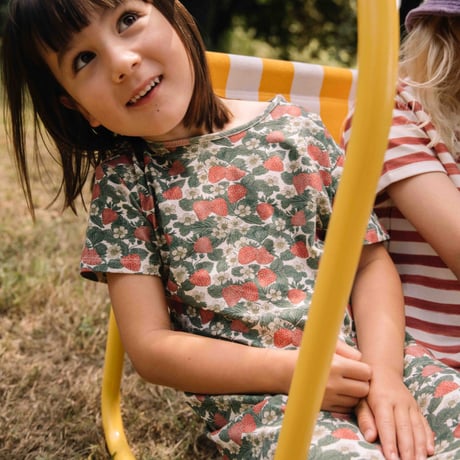 ラスト1【STUDIO BOHEME PARIS】JERSEY - COTON PIMA/DRESS TUBA/STRAWBERRY