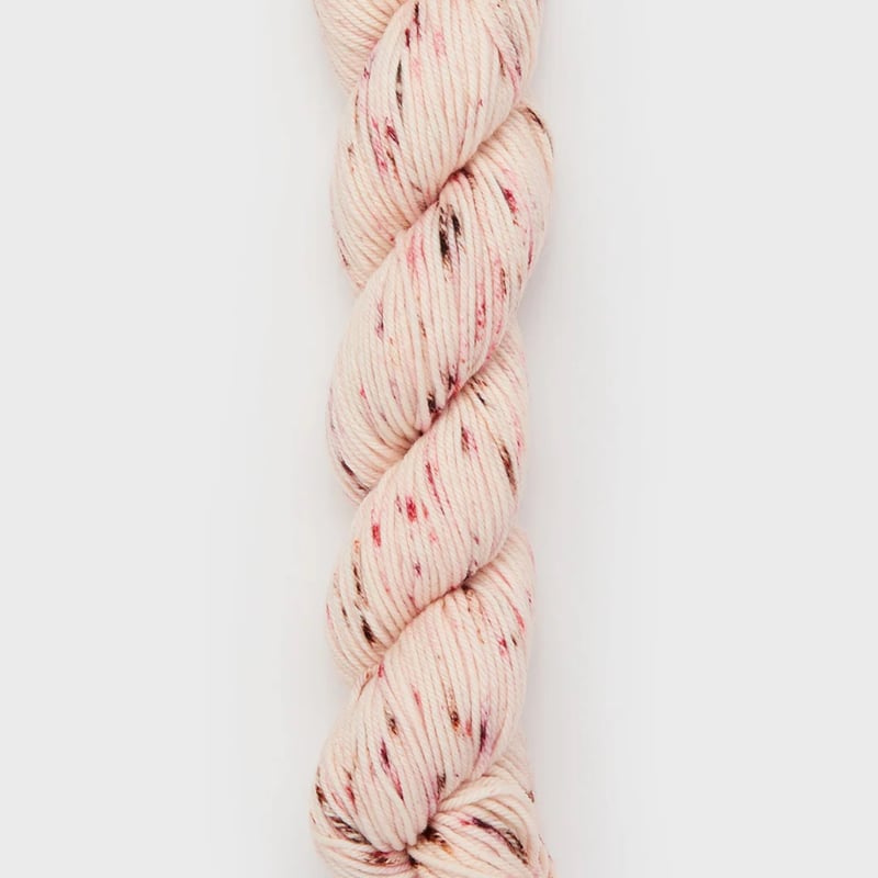 ファッション雑貨 Misha&Puff dusty rose confetti Merino Wool Yarn | Bulky Wool Yarn | Misha & Puff
