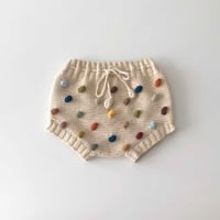 予約【babytoly 】rainbow popcorn bloomers