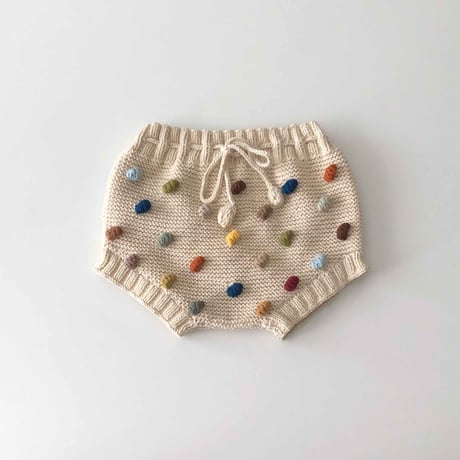 予約【babytoly 】rainbow popcorn bloomers