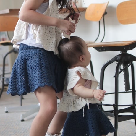 予約【babytoly】camille skirt