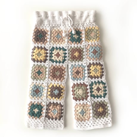 予約【babytoly】CROCHET PANTS