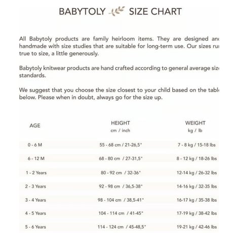 予約【babytoly】cable cardigan