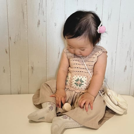 予約【babytoly 】 la peria vest /long version