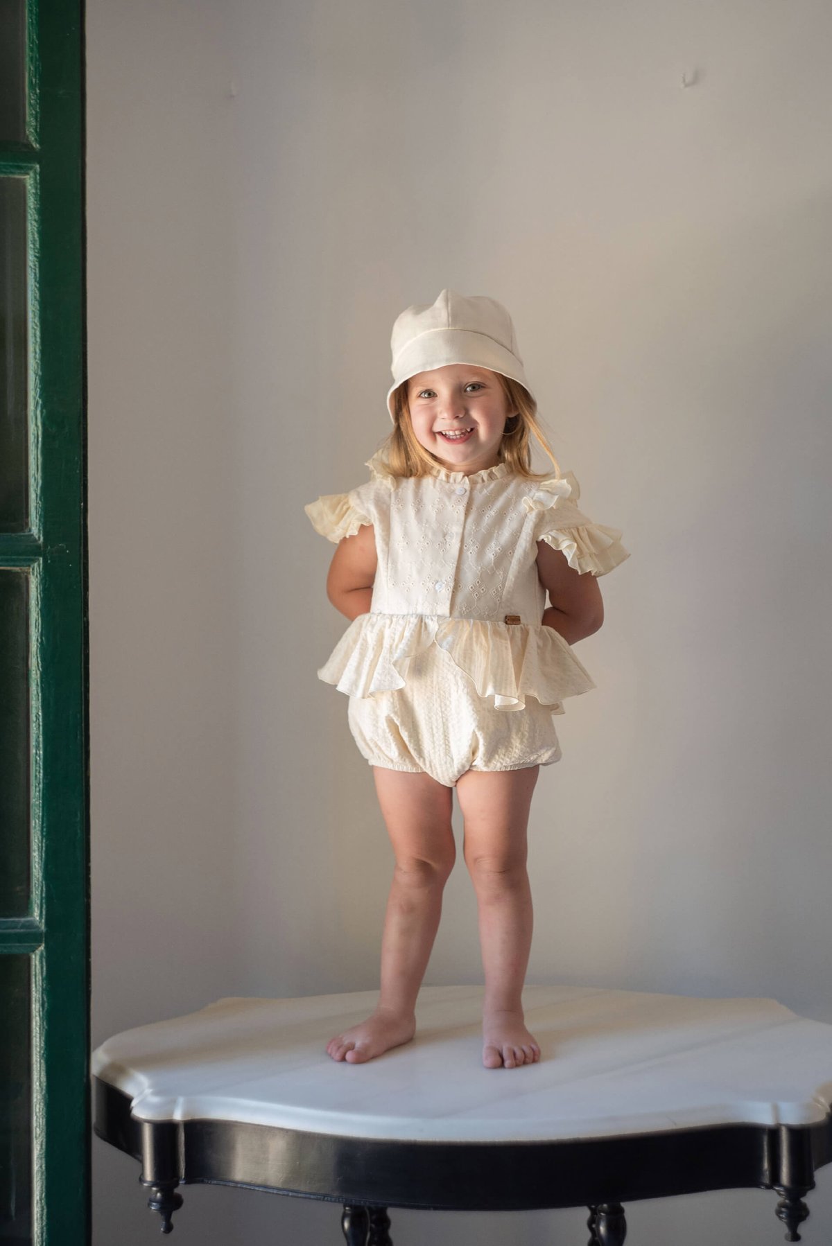 Popelin Crossover Romper Suit ロンパース popelin crossover romper suit taupe ロンパース・カバーオール