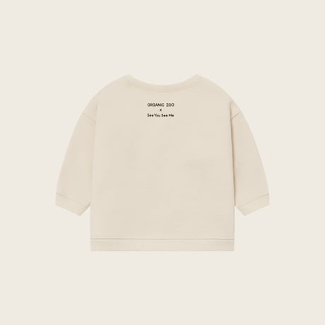 【organic zoo】Rooftop Gathering Sweatshirt Undyed
