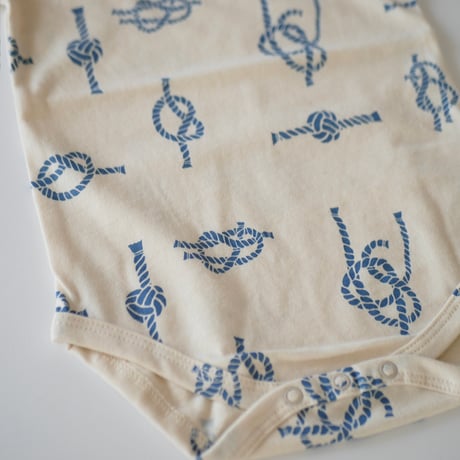 【organic zoo】Sailor Knots Short Sleeve Bodysuit