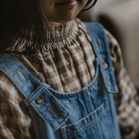 【The Simple Folk】The Oversized Denim Dungaree