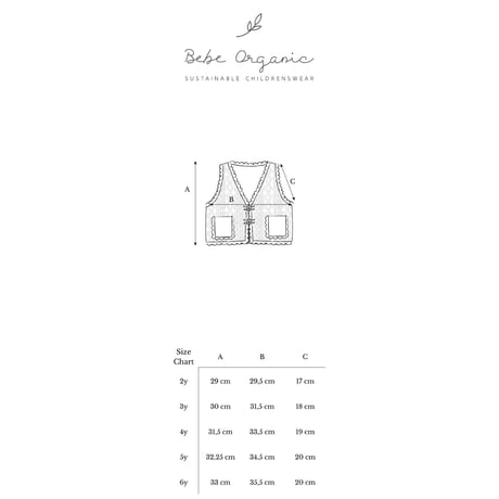 【Bebe Organic】Sienna Vest