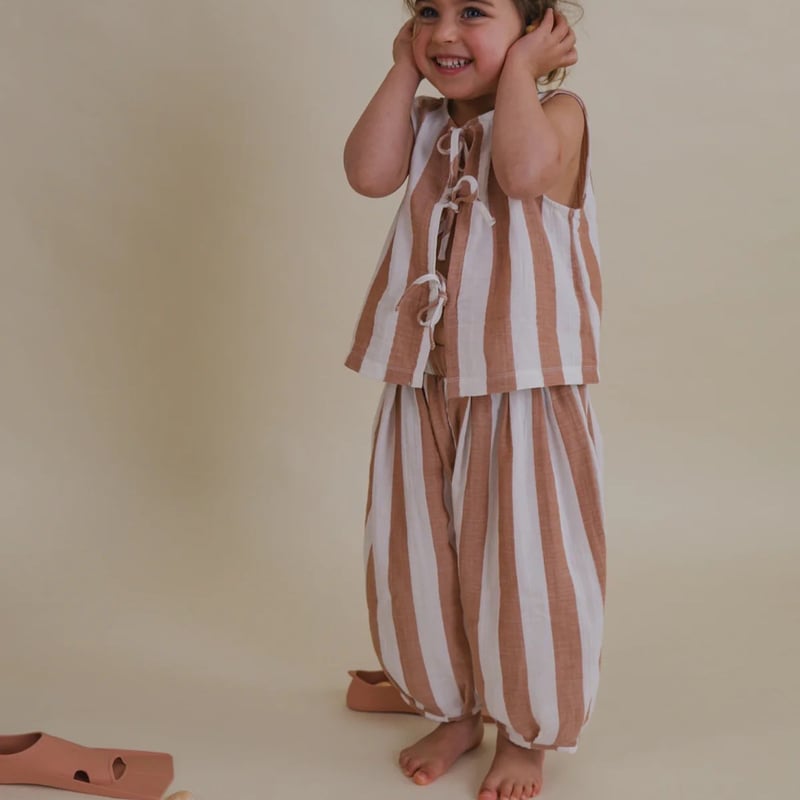 organic zoo オーガニックズー Stripes Pants 1-2y organic zoo オーガニックズー Stripes Pants 1-2y ボトムス
