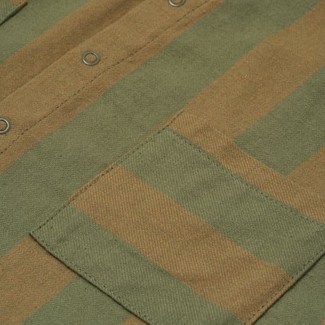 【organic zoo】Woodland Stripes Lodge Shirt