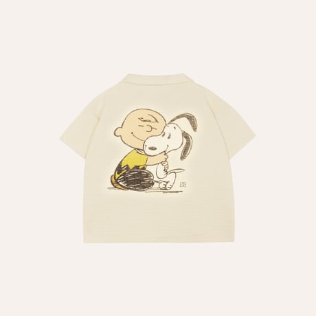 【the campamento】SNOOPY AND CHARLIE HUG BABY SHIRT